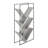 Bookshelf, Bookcase, Etagere, 3 Tier, 60"H, Office, Bedroom, Laminate, Metal, Contemporary, Modern-1892567565