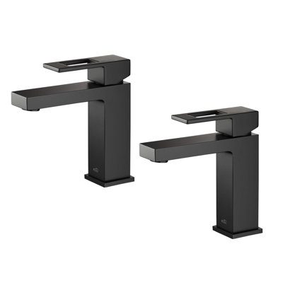 Cube Single-Hole Single-handle Bathroom Faucet
