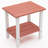2-Tier Adirondack Outdoor Side Table, All-Weather HDPE Patio End Table-144458356