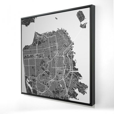 " San Francisco Graphic Map "
