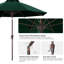 9’ Olefin Market Umbrella with Tilt and Crank Lift-1188038499