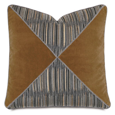 Housse de coussin décoratif en rayonne Taos