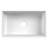 Ruvati 30 inch Fireclay Workstation White Farmhouse Kitchen Sink Apron Front Single Bowl