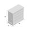 Commode 4 tiroirs Lana