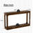 55.1-Inch Curved-Leg Storage Table-93801205