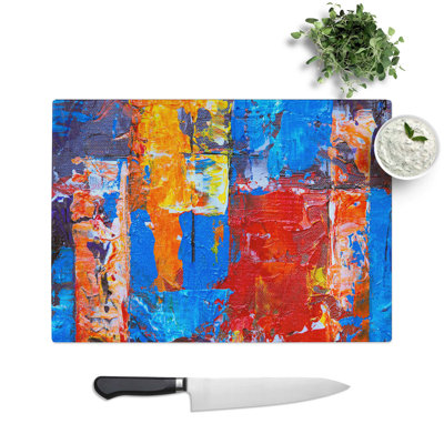 Tempered Glass Art Painting Vol.328 Chopping Board
