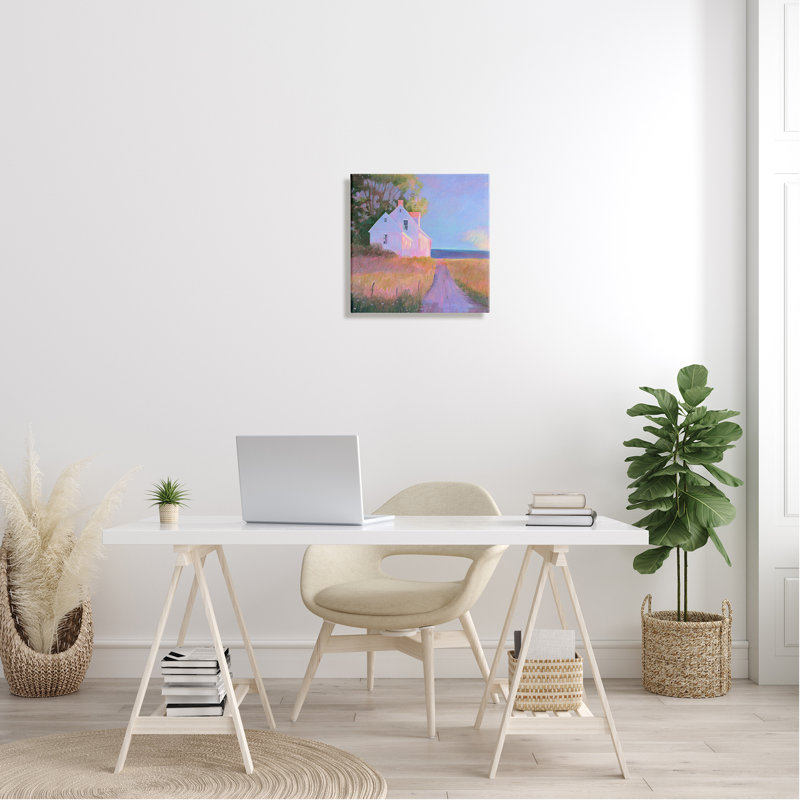«Warm Sunlit», H 17 po x l 17 po x P 1,5 po