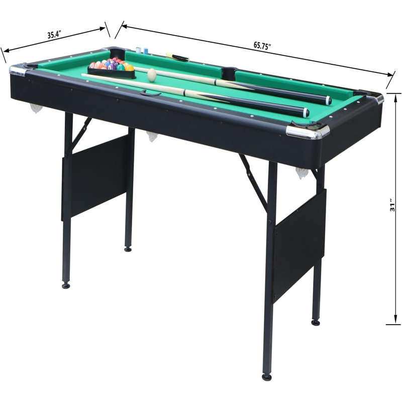 Muitfunctional Pool Table, Portable Game Table For Home Entertainment