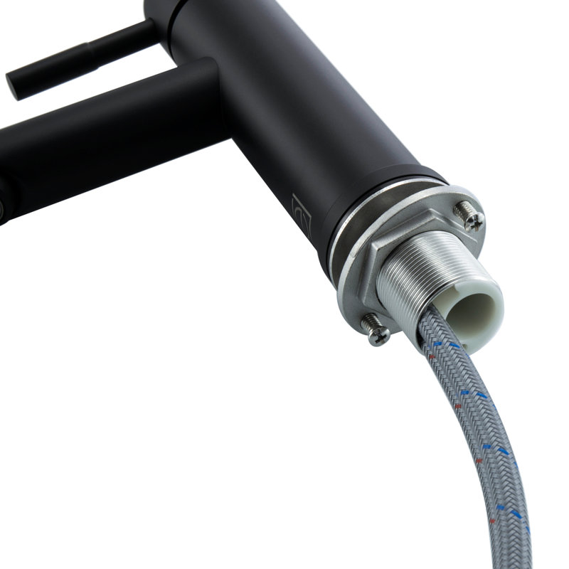 Mia Single-handle Bathroom Faucet, Matte Black
