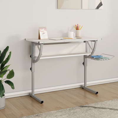 Arven Metal Base Writing Desk