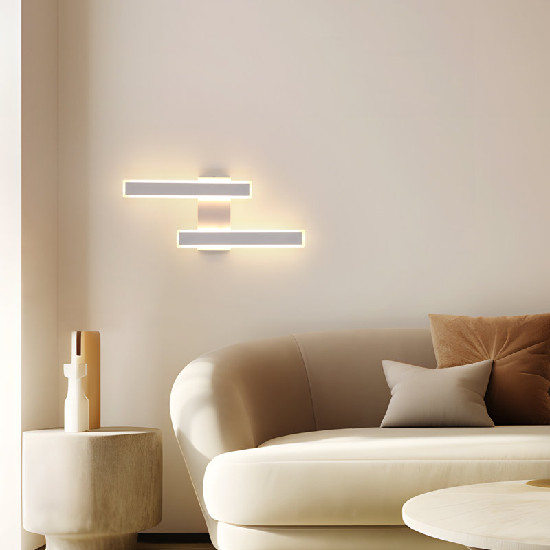 Breonda LED Flush Mounted Sconce, 3000K, White