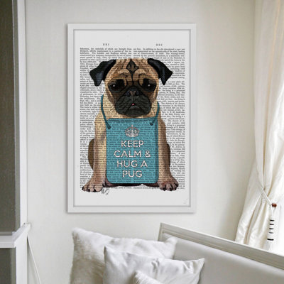 " Hug A Pug " by Marmont Hill