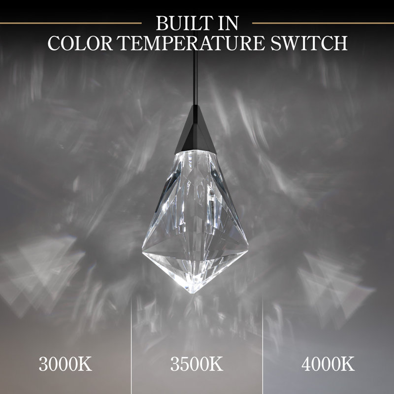 Fazzoletto 1 - Light LED Pendant, Black