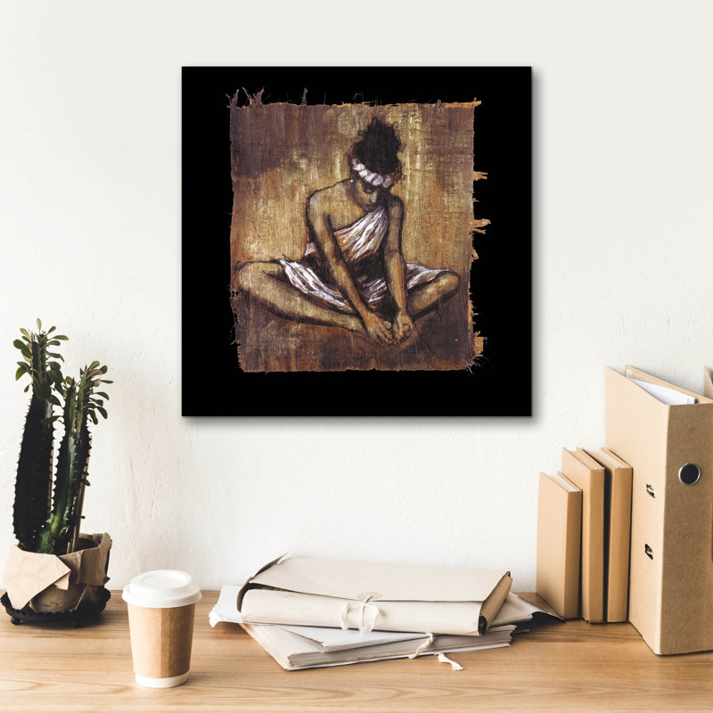 Soulful Grace II par Monica Stewart, H 18 po x l 18 po x P 0,75 po