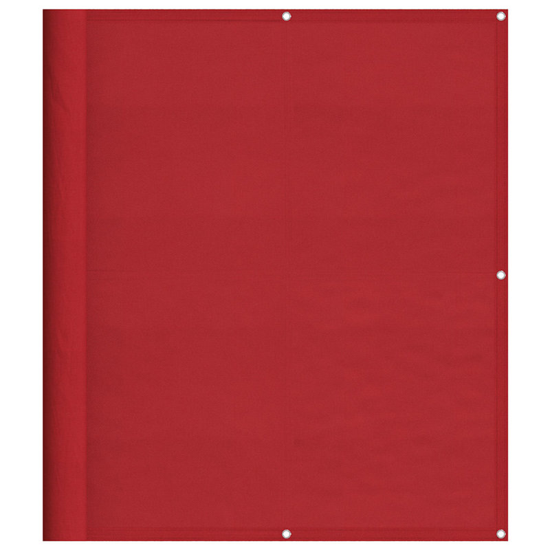 Balcony Screen, Red, 120cm H x 1000cm W