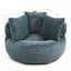 Grand fauteuil à billes avec 3 coussins et rayures, fauteuil en velours côtelé avec rembourrage, 5 couleurs, canapé d'appoint rembourré pour jouer, lire-2000916521