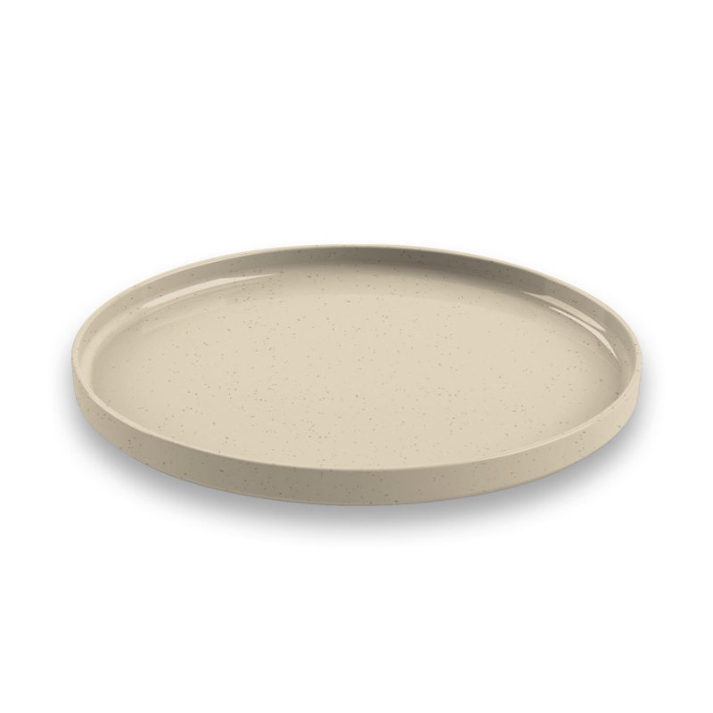 Emane Tropical Salad Plate, Natural