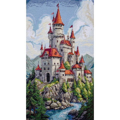 Cross-stitch kit - Among the Clouds AH-274