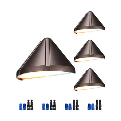 Raffermir Oil Rubbed Bronze Integrated LED Metal Deck Light