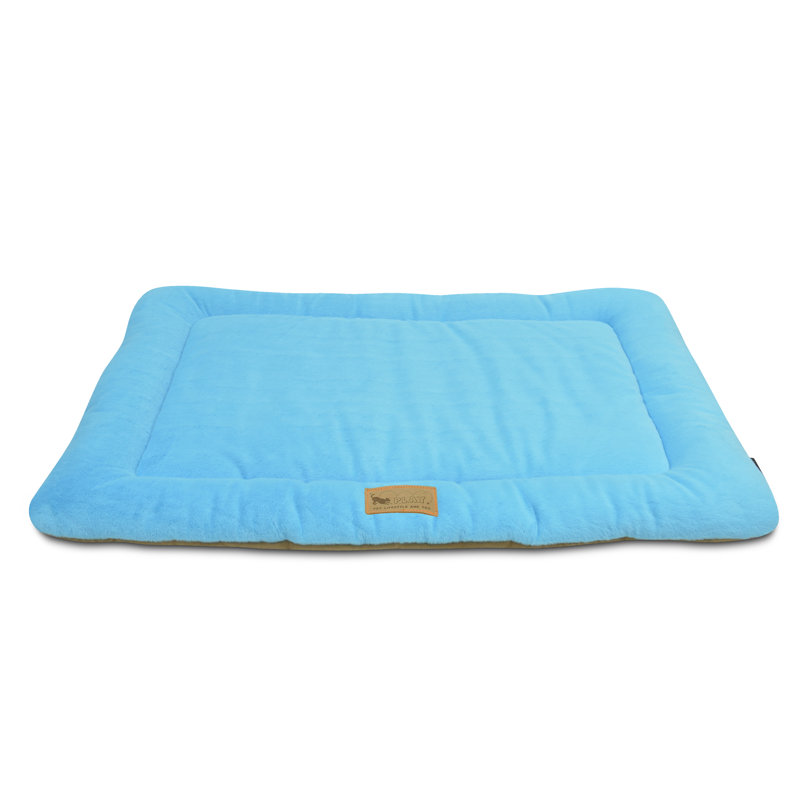 Tapis de cage moelleux, Écume de mer / noisette, Très grand (l 42 po x P 28 po)