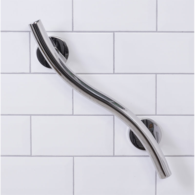 Defreese Grab Bar, 48cm W, Polished Finish