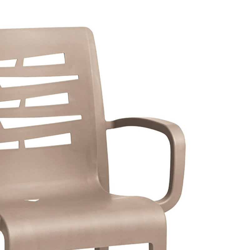 Grosfillex Essenza Stackable, French Taupe