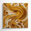 Art mural abstrait sur toile brune-1214945527