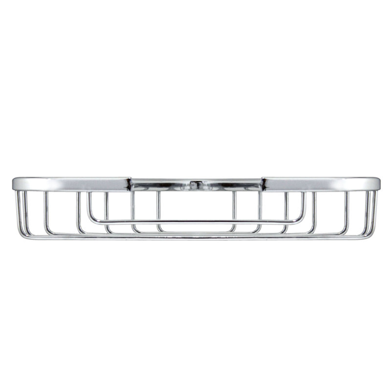 Tablette de coin en acier inoxydable, Chrome poli