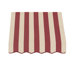 Burgundy/Tan Stripe