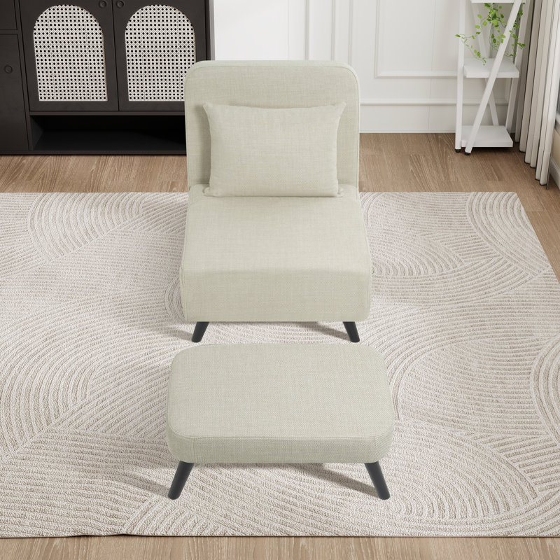 Méridienne pliable Modern, Beige