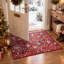 Tapis de Noël Laraven, tapis de Noël antidérapant lavable-2092927696