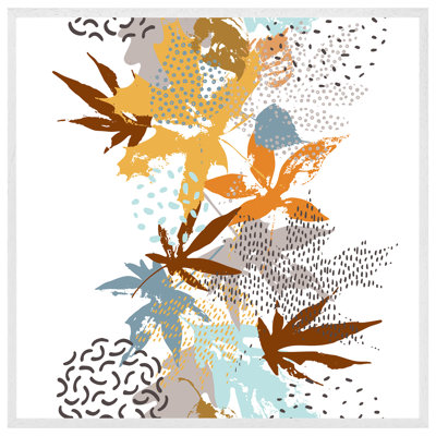 Nicut Japanese Maple Leaves 1 Piece Single Picture Frame Wall Art