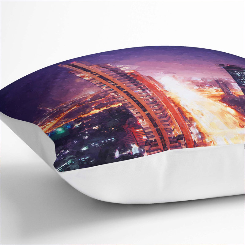 Square Cushion, 55cm H x 55cm W x 20cm D, White