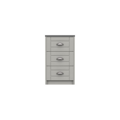 Newhaven 43.4cm W Manufactured Wood Bedside Table