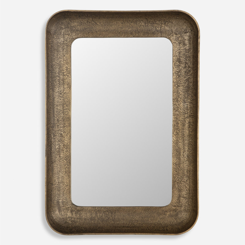 Miroir ibis en laiton antique