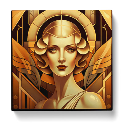 Art Deco Woman Art Deco - Print