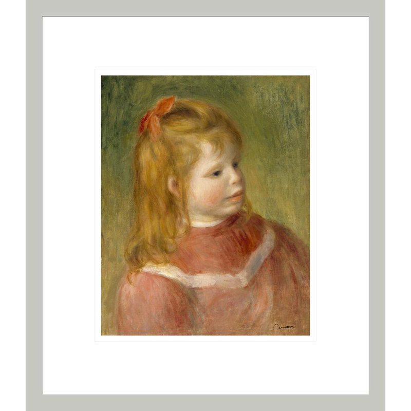 Portrait de Jean-Pierre-Auguste Renoir, impression giclée sur cadre, 15,71 po H x 13,75 po L