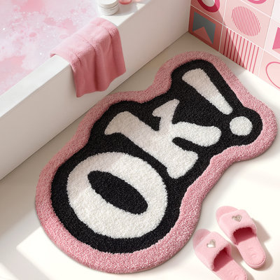 Non‑Slip Machine Washable Absorbent Soft Bath Rug