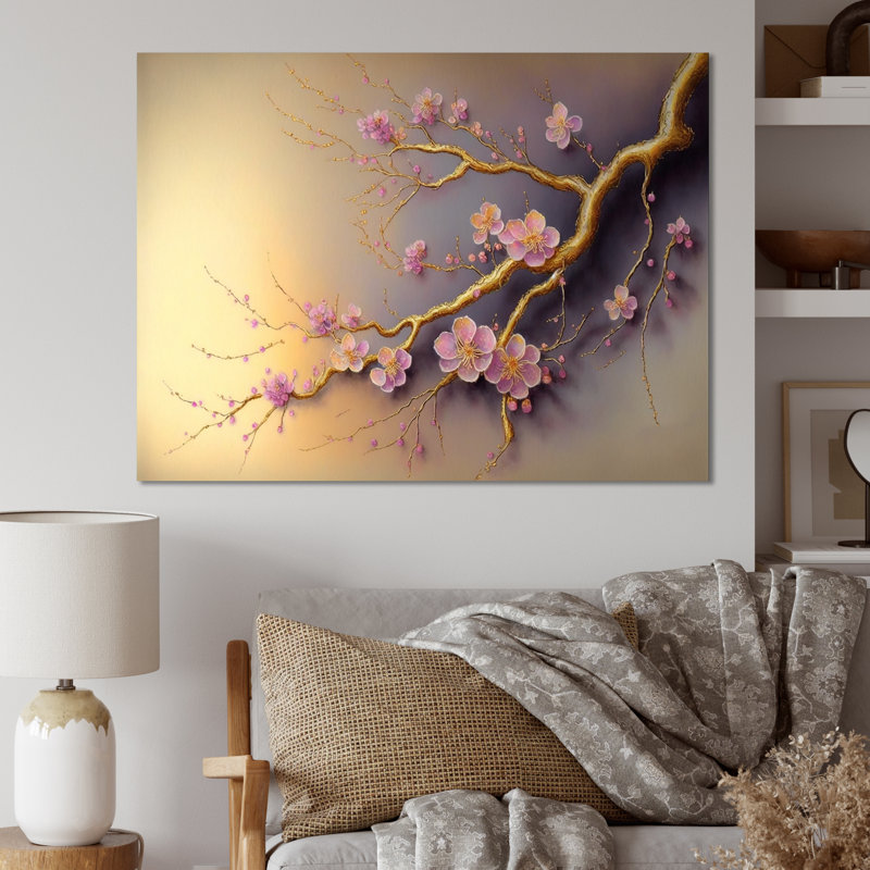 Plants & Flowers Wall Decor on Metal, 24" H x 32" W