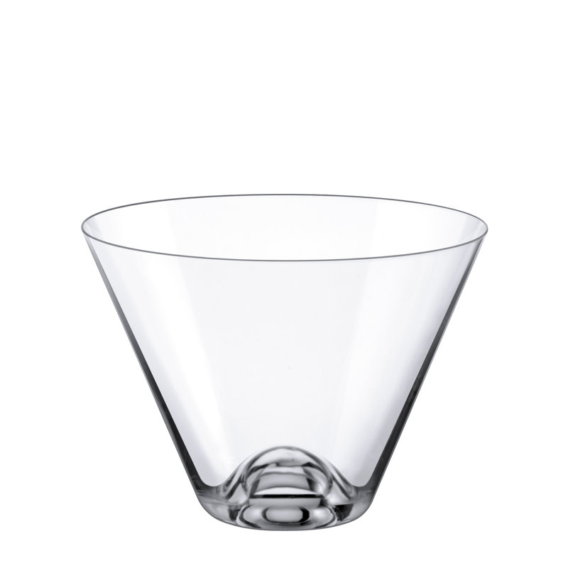 RONA Drink Master 12 oz. Stemless Martini Glass 