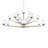 Double Bubble 15 - Light Dimmable LED Sputnik Sphere Chandelier-69527001