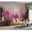 Murale abstraite pelez et collez - Candy Land-385671533