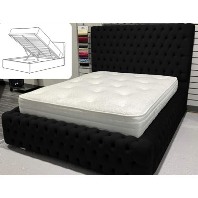 Upholstered Ottoman Storage Bed