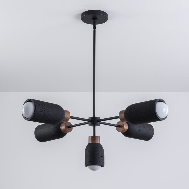 Lustre Pompéi, Lave / noir