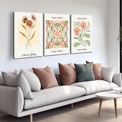 3 Piece Wrapped Canvas Print