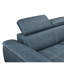 Canapé modulaire convertible de 97 pouces avec méridienne de rangement, appuis-tête réglables, canapé-lit d'angle contemporain en forme de L avec lit escamotable,