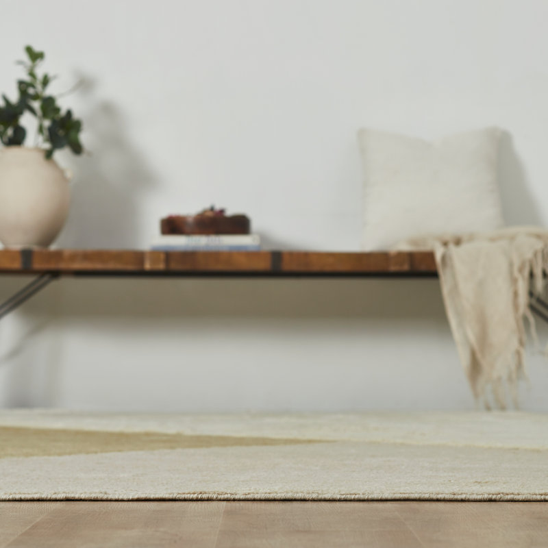Arlo Hand Tufted Wool Geometric Area Rug, 2'6" x 10'