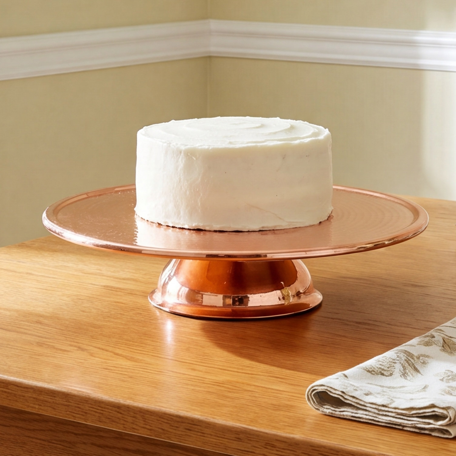 Abbeville Stainless Steel Cake Stand