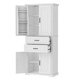 Storage Cabinet With Multi-Functional Storage Space
