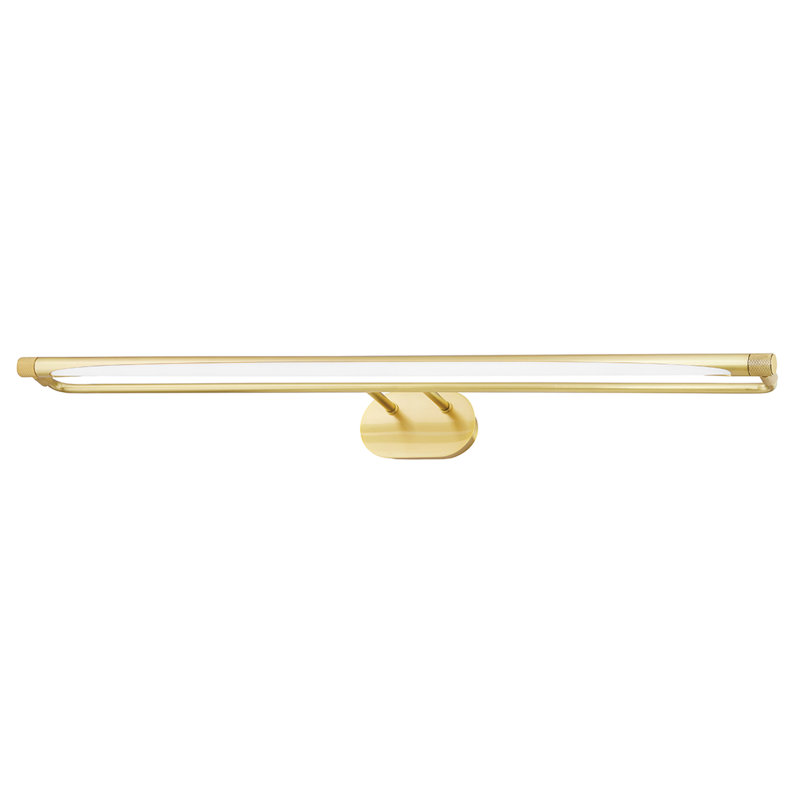 Berkshire Aged Brass 3-Light Dimmable LED Picture Light